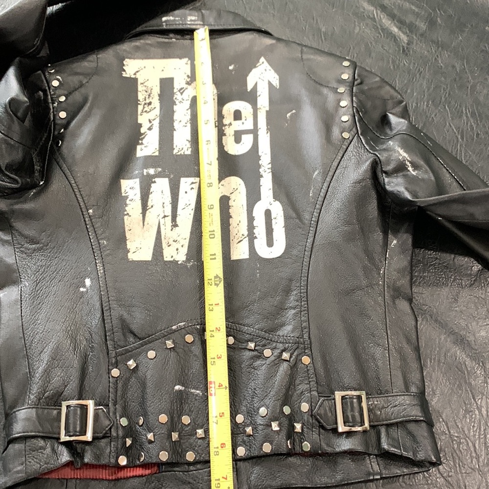 Wilson Leather Rocks The Who Jacket - Picture 8 of 9